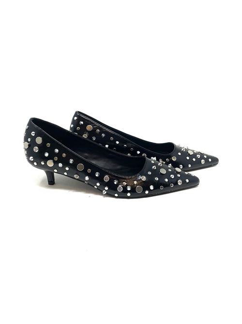 Décolleté in vernice con borchiette IL LACCIO | 3245870ECOPELLEBLACK