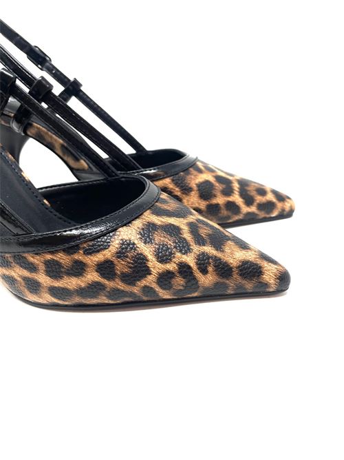 Slingback maculata IL LACCIO | PARIS834PELLELEOPARD+BLACK