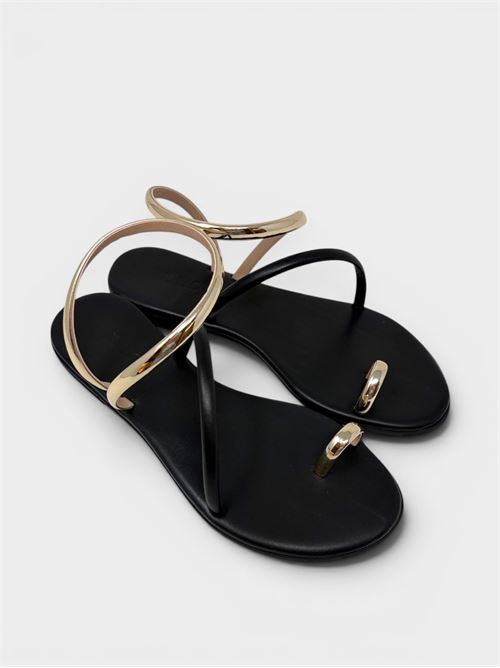 ELEANLEATHERBLACK/GOLD