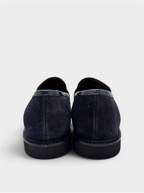 Mocassino color notte con dettagli a contrasto GERARDIER | 9711SAYONOTTE