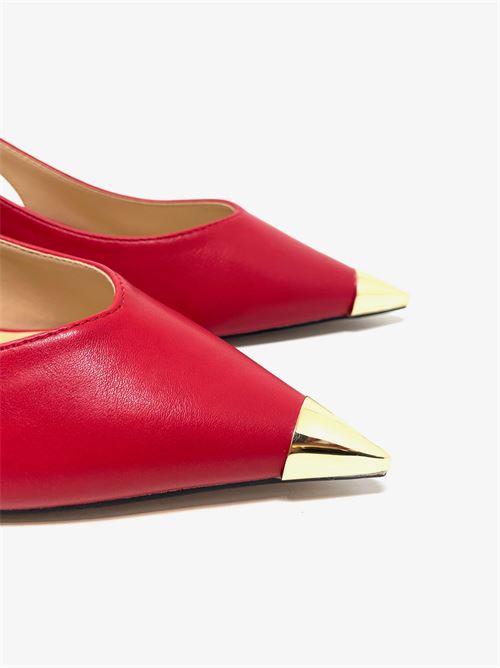 Slingback donna con puntale in metallo IL LACCIO | 934PELLERED